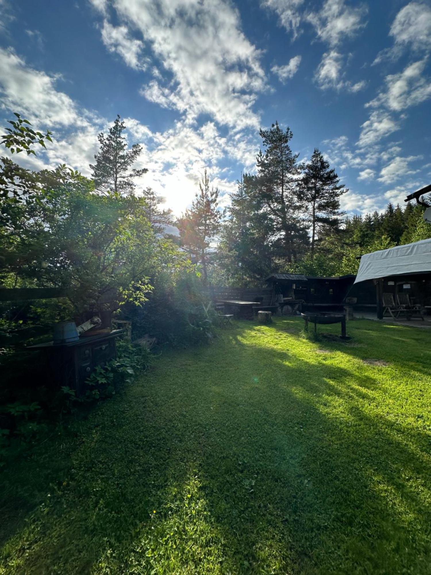 Ferienhaus Im Wald Edelschrott Kültér fotó