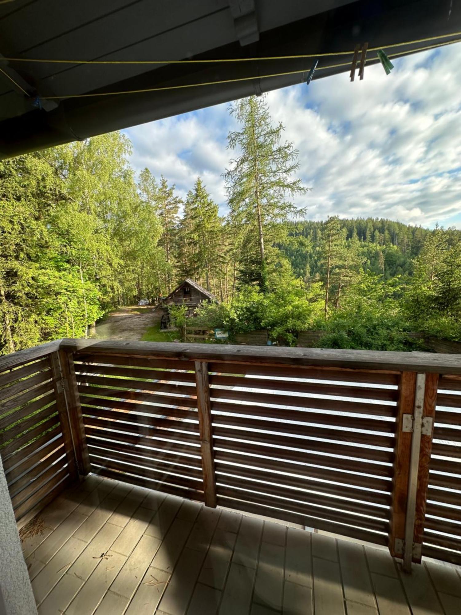 Ferienhaus Im Wald Edelschrott Kültér fotó