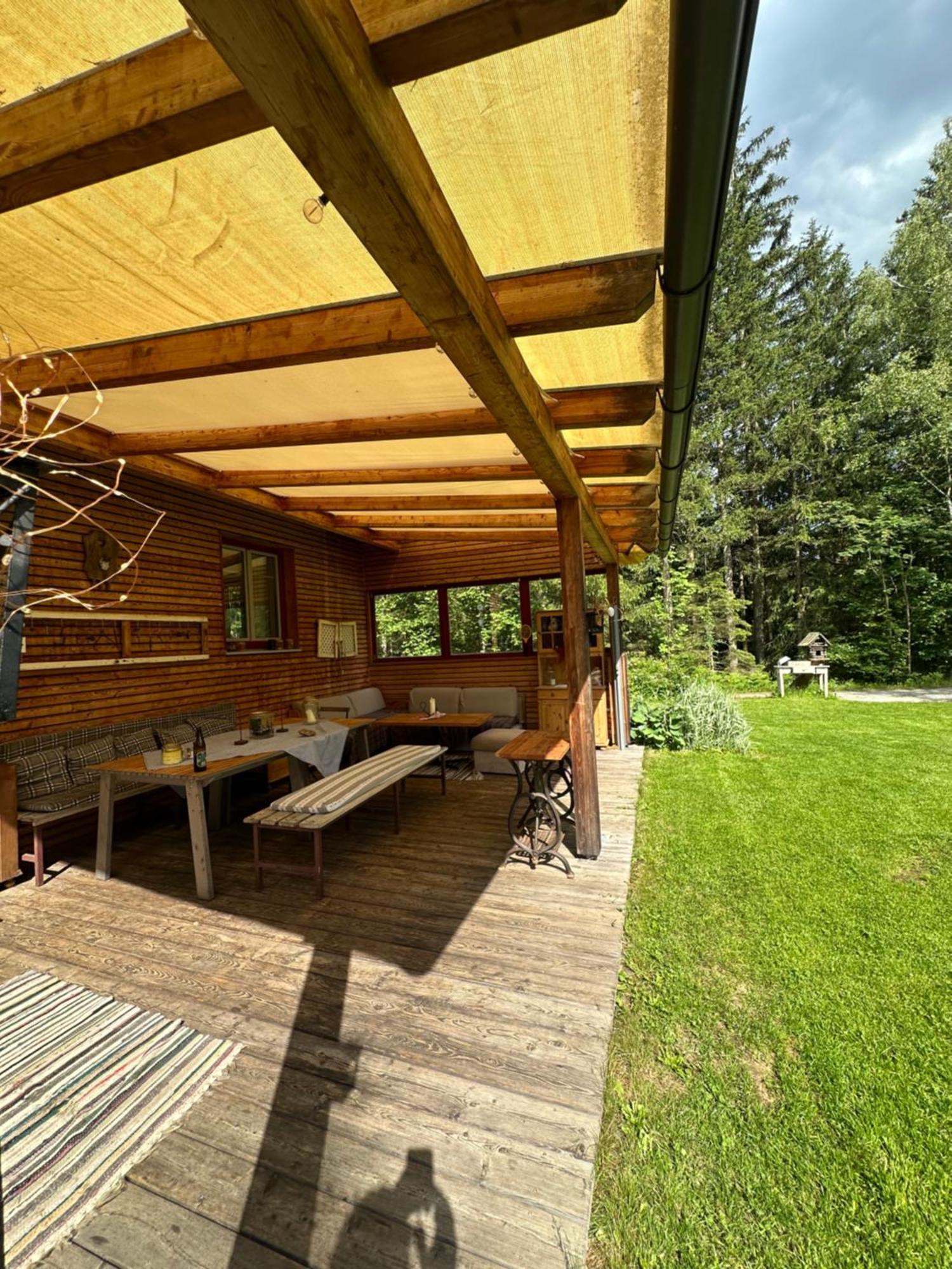 Ferienhaus Im Wald Edelschrott Kültér fotó