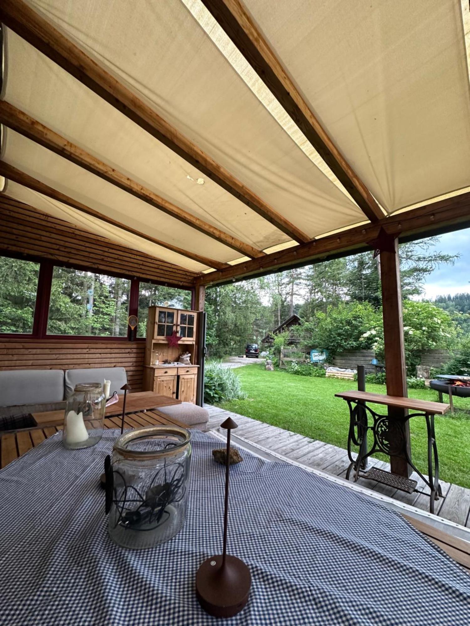 Ferienhaus Im Wald Edelschrott Kültér fotó